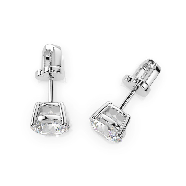 Cara обеци с диаманти 1.40 ct GIA сертификат – ЗЛАТНО БИЖУ 14К K102-10012/1W(5.7)/14K