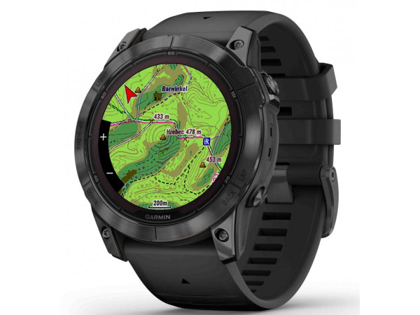 GARMIN FENIX 7X PRO SAPPHIRE SOLAR BLACK DLC TITANIUM 51MM 010-02778-11