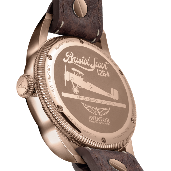 AVIATOR BRISTOL SCOUT 46MM V.3.18.2.191.4