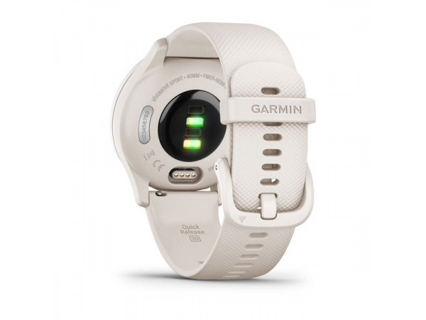 GARMIN VIVOMOVE SPORT IVORY КОРПУС И СИЛИКОНОВА КАИШКА С PEACH GOLD АКЦЕНТИ 010-02566-01 