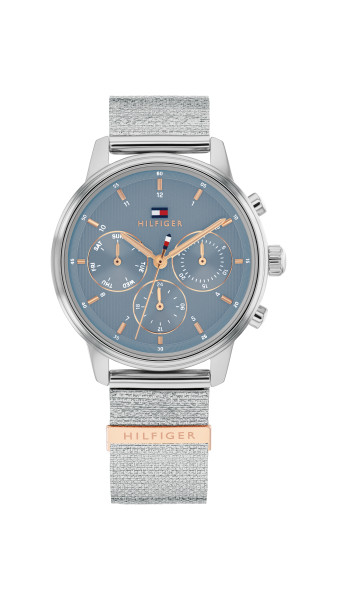 часовник tommy hilfiger 1782807 дамски син циферблат classicwatches.bg