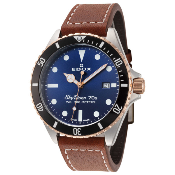 Edox Skydiver 53017-357RNC-BUI