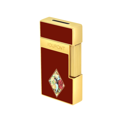 Запалка S.T.Dupont BIGGY LACQUERED LIGHTER ROMEO y JULIETA BURGUNDY 25050