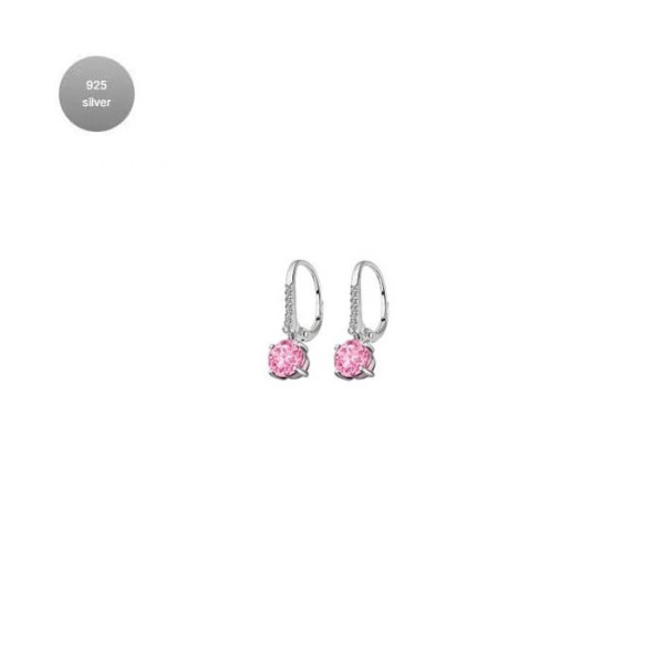 LOTUS SILVER CHARMING LADY SILVER EARRINGS LP2005-4/C