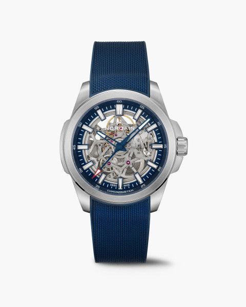 Часовник NORQAIN Independence Skeleton 42mm N3000.07S01.A01 със син скелетон циферблат – classicwatches.bg