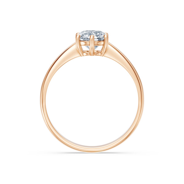 Cara пръстен с диамант 1.00 ct GIA сертификат – ЗЛАТНО БИЖУ 14К K101-10151R(6.5)/14K