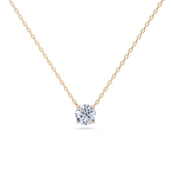 Cara колие с диамант 0.70 ct GIA сертификат – ЗЛАТНО БИЖУ 14К K104-10040R(5.7)/14K