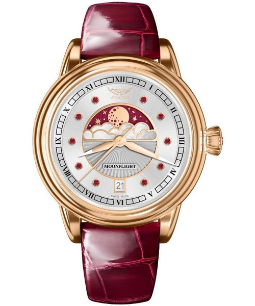 Aviator Douglas Moonfligh Gemstone Edition Ruby V.1.33.2.420.4