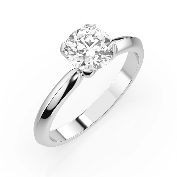 пръстен cara k101-10089w 18к бяло злато с gia диамант 0.7 ct солитер модел classicwatches.bg
