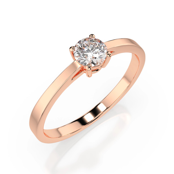 Cara пръстен с диамант 0.30 ct GIA сертификат – ЗЛАТНО БИЖУ 14К K101-10012/1R(4.2)/14K