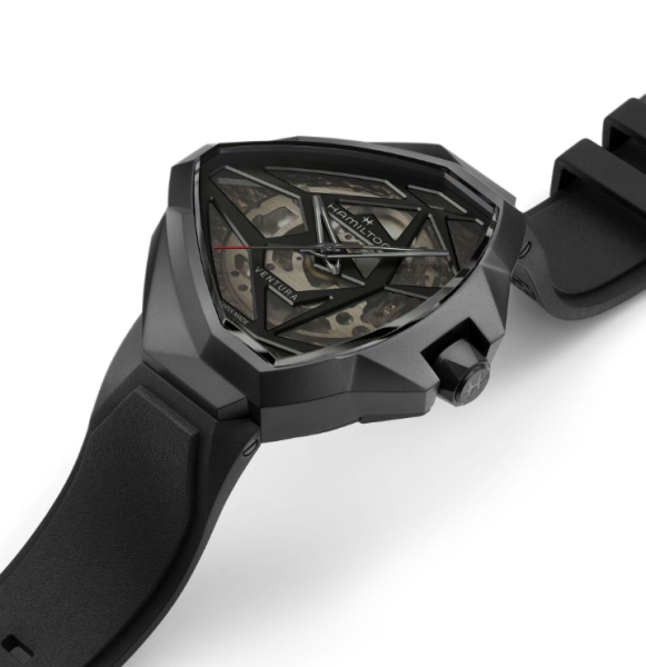 ЧАСОВНИК HAMILTON VENTURA EDGE SKELETON AUTO 51 X 47 ММ H24645330