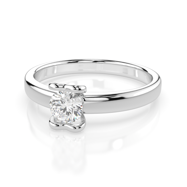 CARA Златен пръстен с диамант 0.30 ct GIA сертификат K101-10013W 