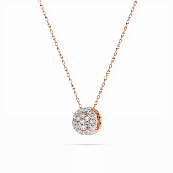 Cara колие с диаманти 0.08+0.07 ct – ЗЛАТНО БИЖУ 14К K104-10038R/14K