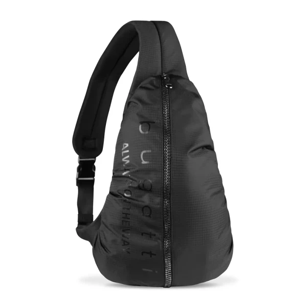 Раница Bugatti - Letter's Crossbody Backpack, черна