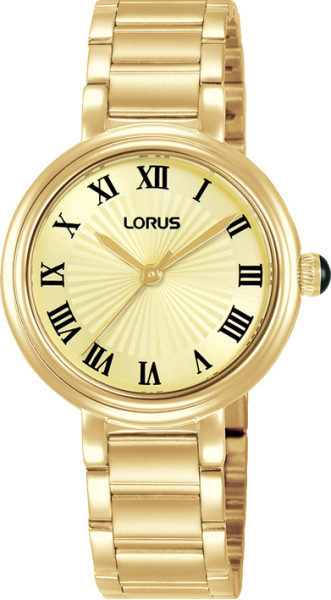 Lorus RG210YX9 дамски класически часовник със златист циферблат – ClassicWatches.bg