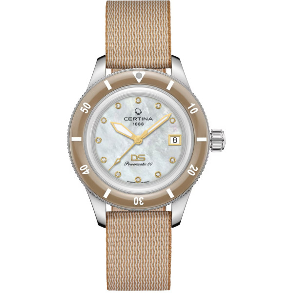 дамски часовник Certina DS PH200M C036.207.18.116.00 с диаманти