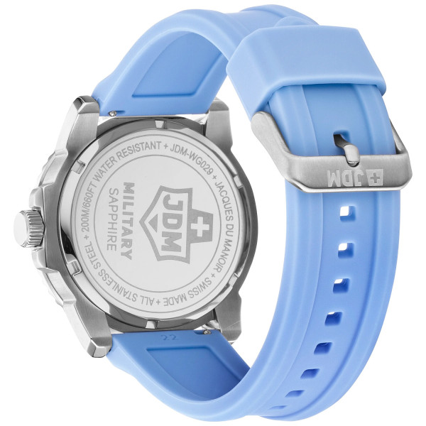 Мъжки часовник JDM Military Sapphire Mike Plus сет с каишки JDM-WG029-04