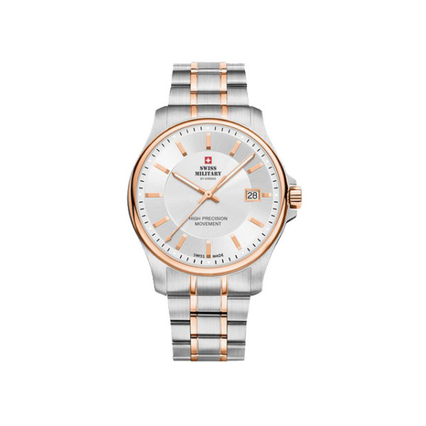 SWISS MILITARY by CHRONO SM30200.07 мъжки часовник с бял циферблат – classicwatches.bg