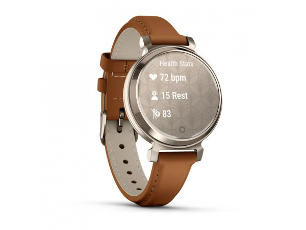 GARMIN LILY 2 CLASSIC CREAM GOLD С TAN КОЖЕНА КАИШКА 010-02839-02