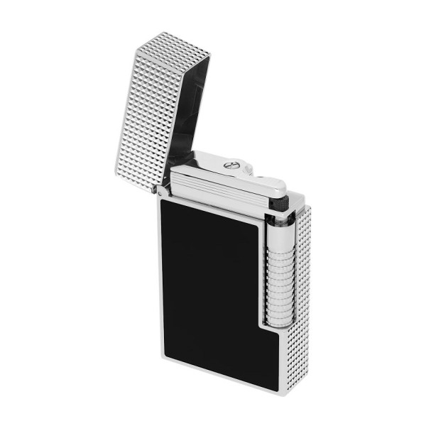 Запалка S.T.Dupont Le Grand Dupont Black Lacquer and Palladium C23780CL