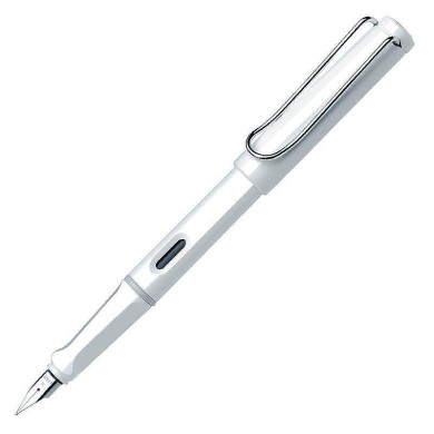 Писалка Lamy - Safari, бяла, F