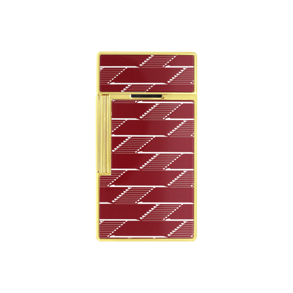 Запалка S.T.Dupont Biggy Monogram 1872 Burgundy 25078B