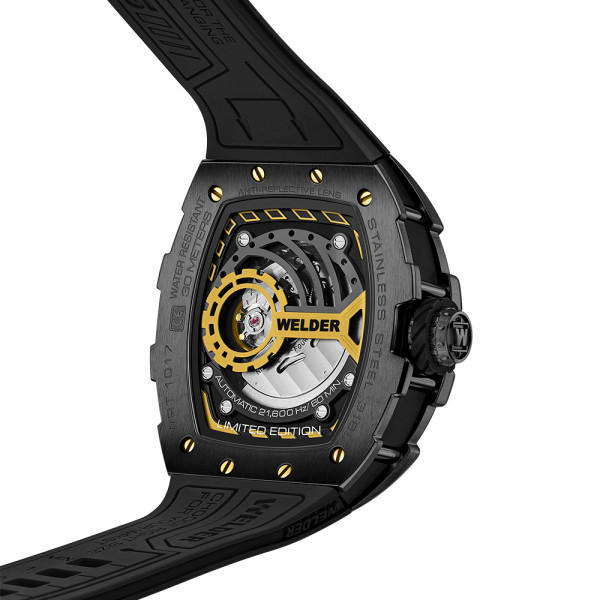 welder wrt1017 колекционерски часовник limited 500 черен модел classicwatches.bg