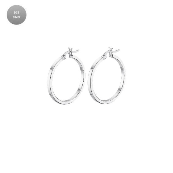 LOTUS SILVER SILVER EARRINGS LP3277-4/1