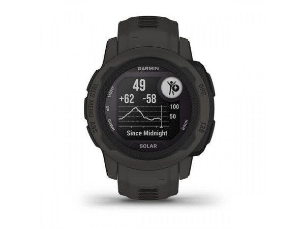 GARMIN INSTINCT 2S SOLAR GRAPHITE 010-02564-00