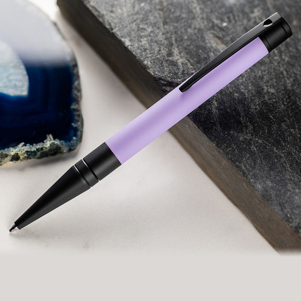 ХИМИКАЛКА S.T.DUPONT D-INITIAL LILAC AND MATT BLACK 265001