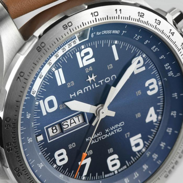 HAMILTON KHAKI X-WIND DAY DATE AUTOMATIC 45MM MEN'S WATCH H77765541
