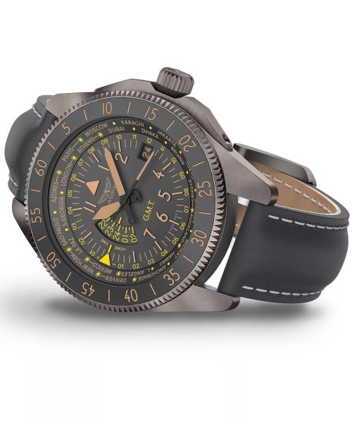 AVIATOR AIRACOBRA GMT 42.8MM V.1.37.7.305.4