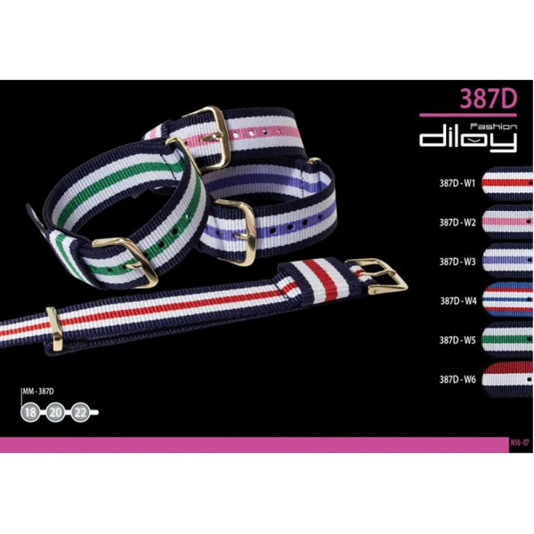 Текстилна каишка NATO Diloy CP000387D