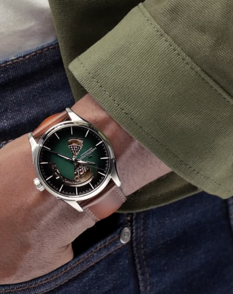 ЧАСОВНИК HAMILTON JAZZMASTER OPEN HEART AUTO 42MM H32705560