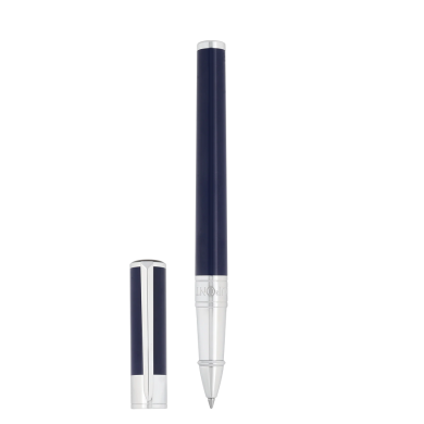 Ролер S.T.Dupont Initial Blue and Chrome 272205