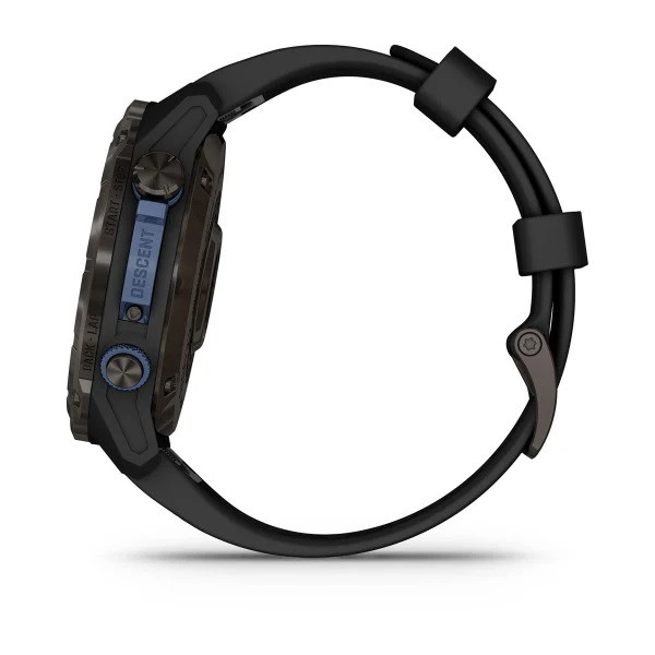 GARMIN Descent™ Mk3i - 51мм Carbon grey DLC титан с черна силиконова каишка