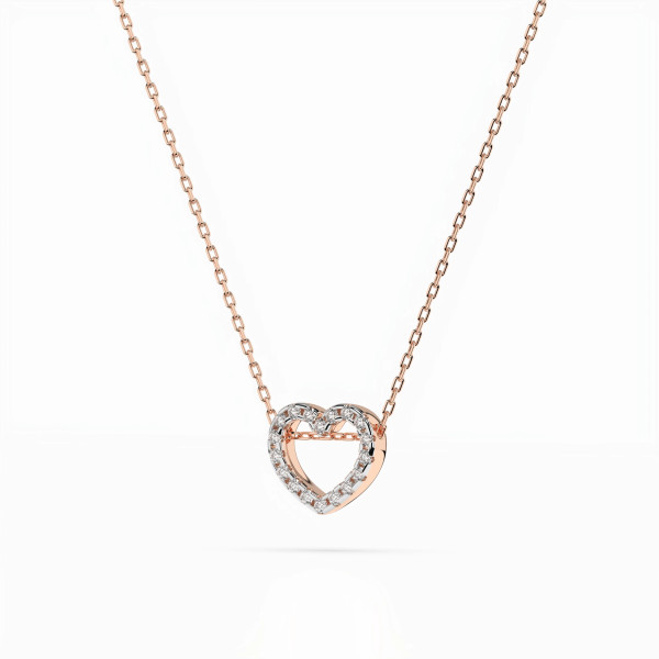 Cara колие с диаманти 0.09 ct – ЗЛАТНО БИЖУ 14К K104-10051R/14K