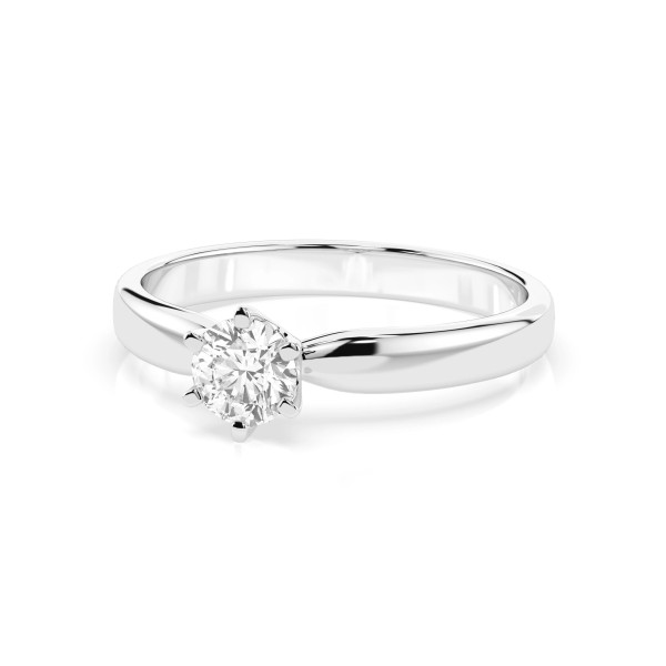 Cara пръстен с диамант 0.30 ct GIA сертификат – ЗЛАТНО БИЖУ 14К K101-10040W(4.2)/14K