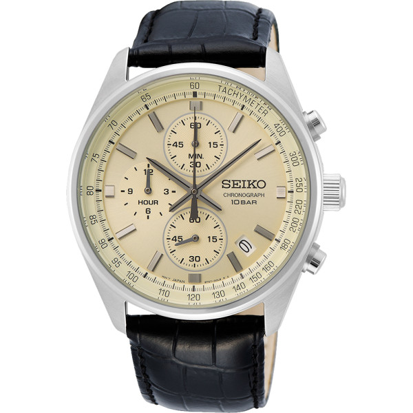 SEIKO SPORT CHRONOGRAPH QUARTZ 42MM MEN'S WATCH SSB383P1