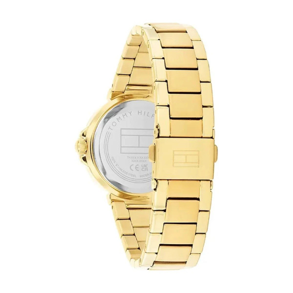 Часовник Tommy Hilfiger 1782779 – Дамски модел розов циферблат и златно покритие | ClassicWatches.bg

