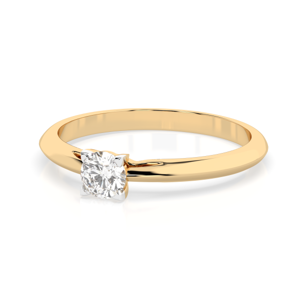 CARA Златен пръстен с диамант 0.30 ct GIA сертификат K101-10190Y