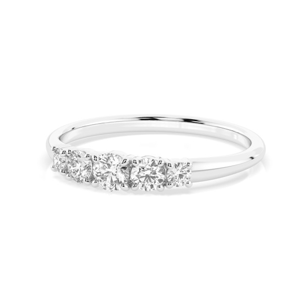 Cara пръстен с диаманти 0.15+0.27 ct – ЗЛАТНО БИЖУ 14К K101-10128W/14K