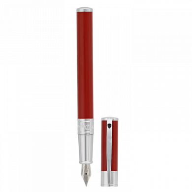 ПИСАЛКА S.T.DUPONT D-INITIAL RED&CHROME 260215