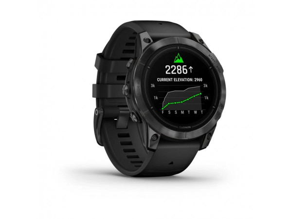 GARMIN EPIX PRO GEN2 47MM SLATE GREY С BLACK КАИШКА 010-02803-01