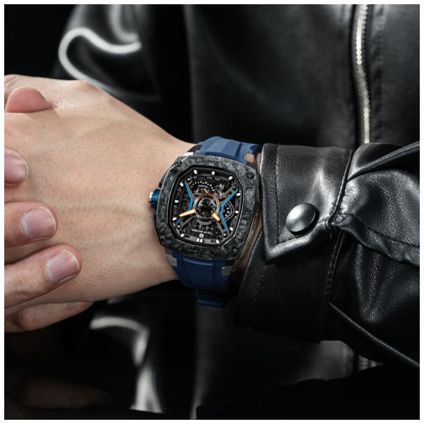 TSAR BOMBA Dark Matter 5 Automatic Blue TB8605-02