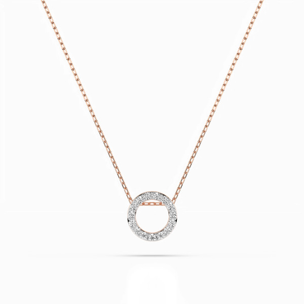 Cara колие с диаманти 0.09 ct – ЗЛАТНО БИЖУ 14К K104-10028R/14K
