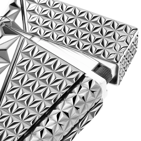 Запалка S.T.Dupont Ligne 2 Double Fire X Silver C16645