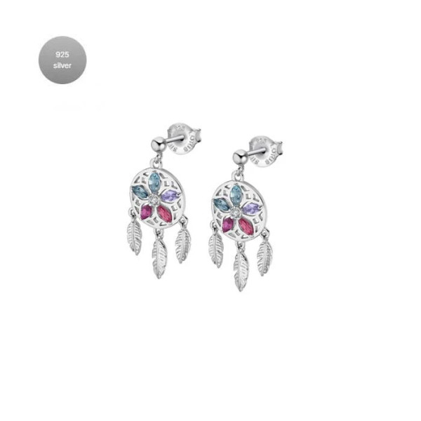 Lotus Silver Joyas сребърни обеци LP3144-4/1