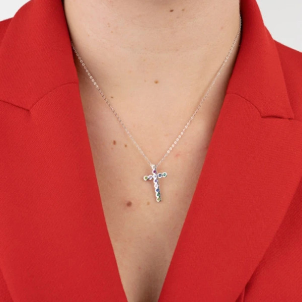 LOTUS SILVER PURE ESSENTIAL SILVER NECKLACE LP3248-1/1