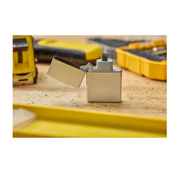 Държач за битове Zippo, сатинирана хром кутийка